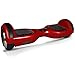 mAuto Hover Scooter Board,Two Wheel Self Balancing Intelligent Personal Battery Powered w/ LED Lights (Red)