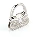 FACILLA® Metal Rhinestone Designer Decor Handbag Table Hook Desk Purse Hanger
