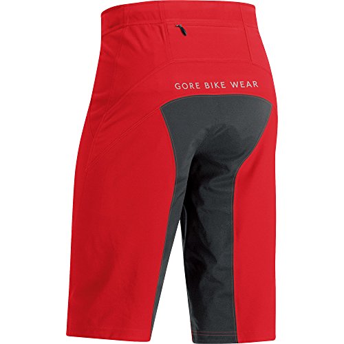 GORE BIKE WEAR Men's Mountainbike Over-shorts, Short, GORE WINDSTOPPER, ALP-X PRO WS SO, Shorts, Size: L, Red/Black, TWPALP - Thumbnail 3