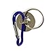 Strong Magnetic Keychain Magnet Clip Key Ring Magnetic Key Rack Key Holder Magnet Metal Keychain Split Ring with Carabiner