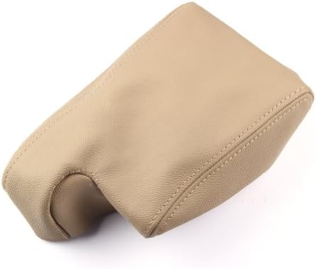 Design Real Leather Beige Console Lid Armrest Cover Pad For New Real Leather Console Lid Tan Armrest Cover For 1992-1999 Bmw 325 328 318