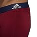 adidas Men's Stretch Cotton Boxer Brief Underwear (3-Pack), Collegiate Burgundy/Collegiate Navy Light Onix/Col, Large