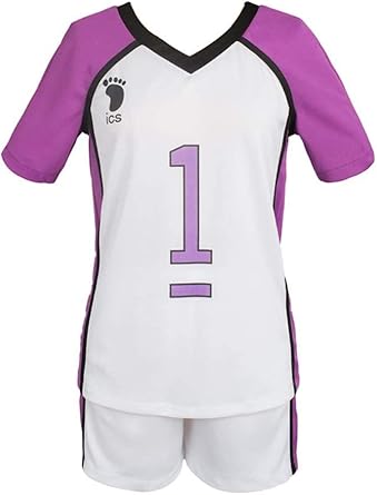 Amazon Com Mens Womens Ushijima Wakatoshi Cosplay Tendo Satori Costume Shiratorizawa Jersey Clothing