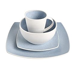Gibson Soho Lounge Square Reactive Glaze Stoneware