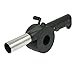 Kasstino Hand Crank BBQ Blower Fireplace Camping Bellows Grill Fire Starter Flame Exciter