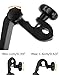 [OTISA] 2-in-1 Tablet and Cellphone Adjustable Universal Car Headrest Mount Holder
