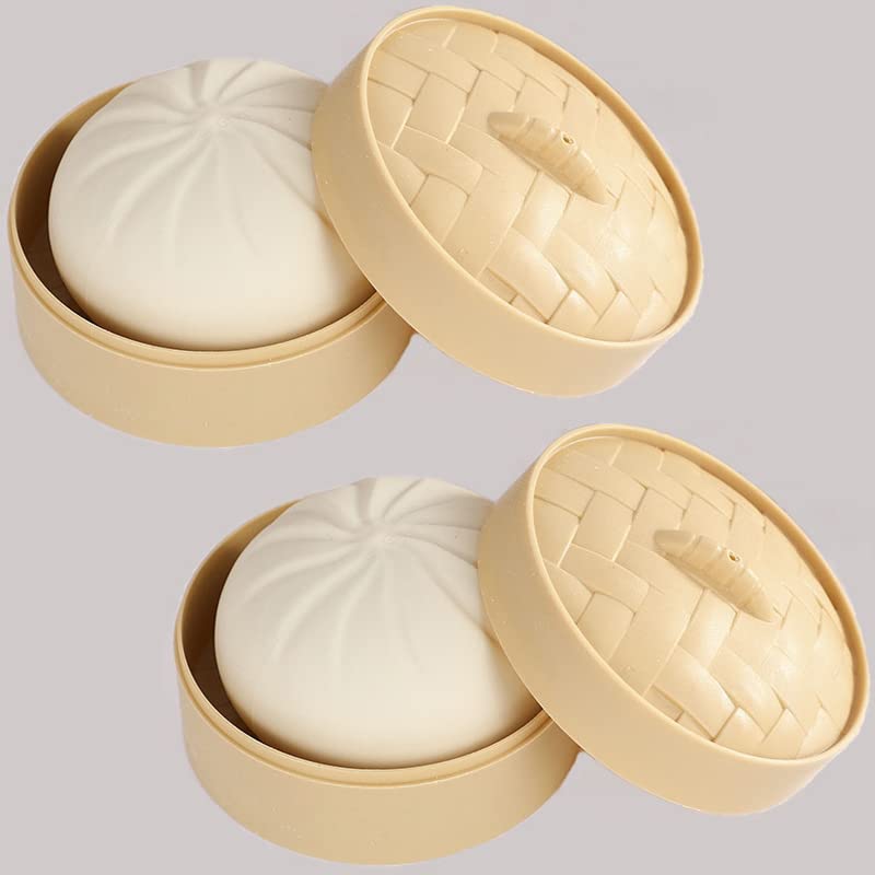 MNRYLKB 2Pcs Dumpling Stress Ball Stretchy Dough