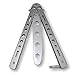FURY Butterfly Trainer Knife (Silver Matte Finish)