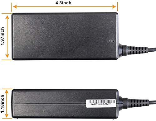 POWSEED 70W Universal Laptop Charger for Dell HP Asus Acer Samsung Toshiba Lenovo IBM Sony Gateway Notebook Ultrabook Chromebook, DC Output 15V 16V 18.5V 19V 19.5V 20V Power Adapter Supply Cord 65W