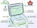 Bento Lunch Box Set | Eco-Friendly, BPA Free, Leakproof Container & Airtight Lid | For Healthy, Dry & Liquid Food, Portion Control, Meal Prep, Adults & Kids | Includes Spoon & lunch bag | By SaferMeal