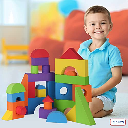 Large Building Foam Blocks for Toddlers Giant Jumbo Big Building