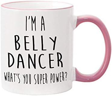 Belly Dancer Superpower Mug Personalised Birthday Gift Christmas Gift Gift for Him Gift for Her