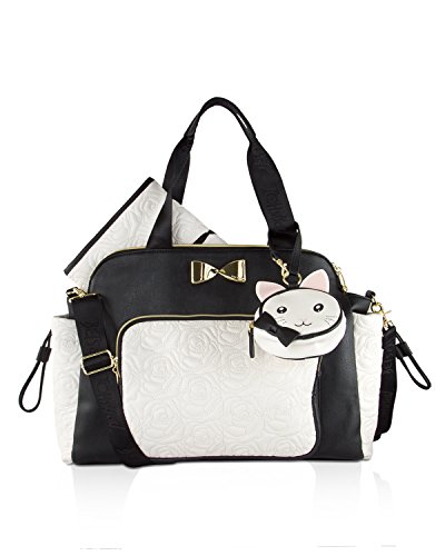 betsey johnson baby diaper bag