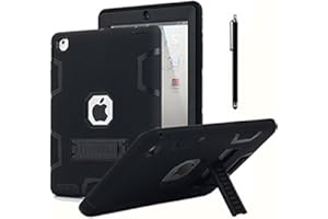 iPad 2 Case,iPad 3 Case,iPad 4 Case,AICase® Kickstand Shockproof Heavy Duty Rubber High Impact Resistant Rugged Hybrid Three 