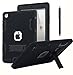 AICase Heavy Duty Rubber Hybrid iPad Case, Shockproof Protective Cover for iPad 2/3/4, Includes Stylus & Screen Protector (Black)