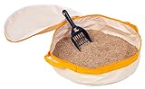 IRIS USA 15.5" Travel Cat Litter Box with Zipper