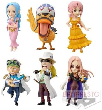 Amazon ワンピース ワールドコレクタブルフィギュア 世界会議 レヴェリー 1 全6種セット ビビ カルー レベッカ ヘルメッポ ヒナ 期間限定 303 おもちゃ ホビー
