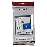 Canon 0896B001AA (PFI-102C) Cyan Ink Cartridge (130 ML)