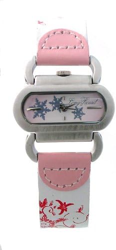 Longboard Ladies White Leather Strap Watch 6072512