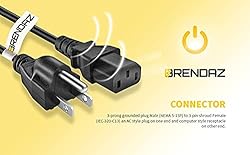 BRENDAZ Compatible Bose S1 Pro Power Cord
