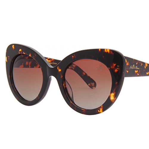 Jardin d amour Polarized Oversized Sunglasses for Women Cat Eye Frame UV Protection JS8101 Leopard Jardin d amour Polarized Oversized Sunglasses for Women Cat Eye Frame UV Protection JS8101 Leopard