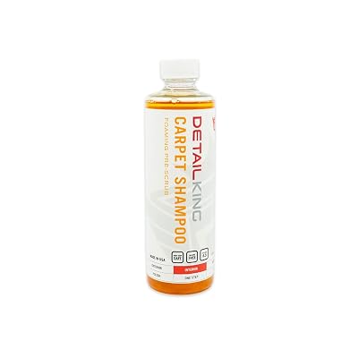 Detail King Automotive Carpet Shampoo & Car Upholstery Cleaner - Auto Detailing Carpet Cleaner For Car Interior - 16oz