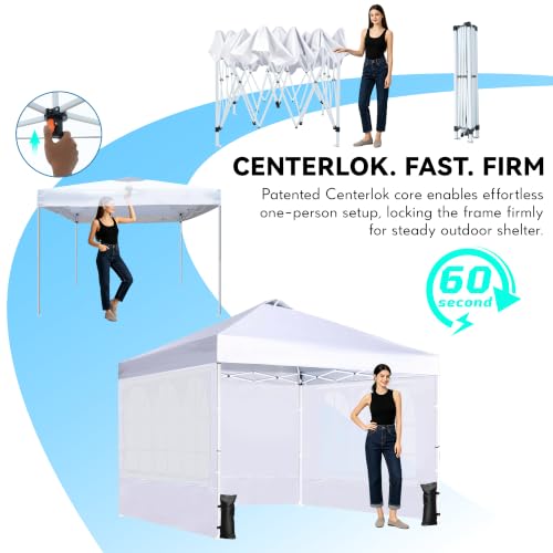 Pone·vora 10x10 Pop Up Canopy Tent Review: Portable Shelter with 3 Sidewalls & Vents image 18