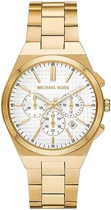Amazon.com: Michael Kors Men's Bayville Quartz Watch with