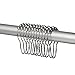 ABrand Shower Curtain Hooks Rings 100% Stainless Steel Polished Chrome Set of 12