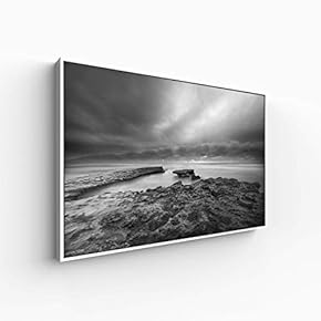 for Living Room Bedroom Monochrome Landscape Framed for