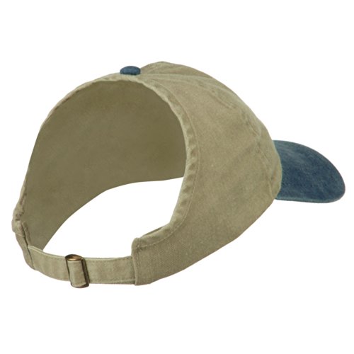 Pigment Dyed Ponytail Cap - Dark Khaki OSFM