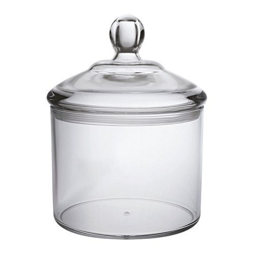 Premium Quality Acrylic Apothecary Jar, Cookie Jar With Airtight Seal