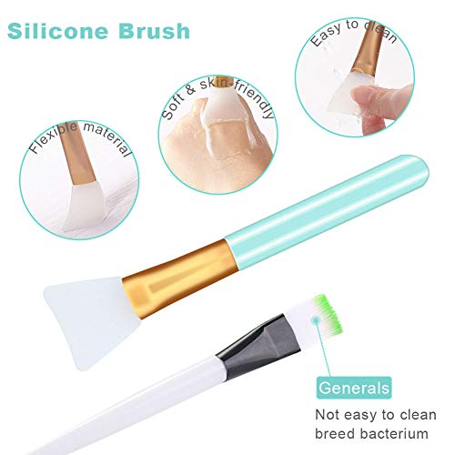 image for Face Mask Mixing Bowl Set, DaskFire 5 in 1 DIY Facemask Mixing Tool Ki