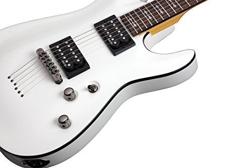Schecter OMEN-6 6-String Electric Guitar, Vintage White