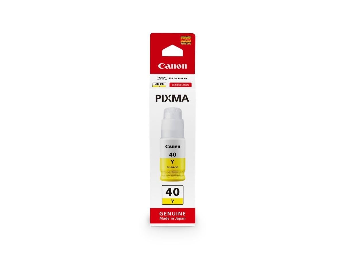 Canon GI 40 Y - Yellow - original - ink refill - for PIXMA G5040, G6040, G7040, GM2040, GM4040