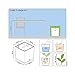 Lechuza 15395 Cube Cottage 50 Self-Watering Garden Planter for Indoor and Outdoor Use, 20