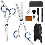 Professional Hair Cutting Scissors Set, 10 Pcs