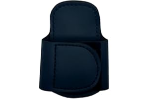 BATCLIP – Navy Blue – The Original Leather Stethoscope Holster | Handmade in Maine | Sturdy Hip Clip | No More Neck Carrying or Loss