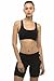 Private Island Hawaii UV Women Rash Guard Swim Short Top, UPF50+ Outdoor Yoga