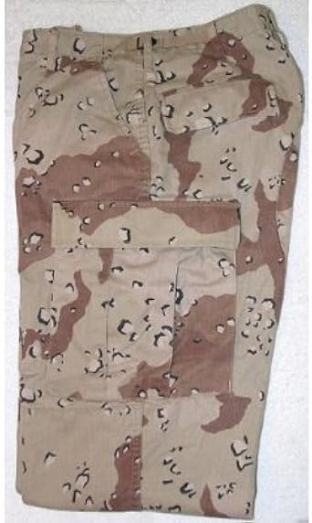 6 color desert camo pants