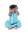 Slumbersafe Summer Sleeping Bag with Feet Early Walker approx. 0.5 Tog - Teal Stars - 24-36months