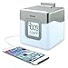 iHome IHM28W2 Color Changing Alarm Clock FM Radio with USB Charging
