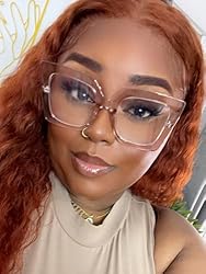 AIEYEZO Oversized Blue Light Glasses for