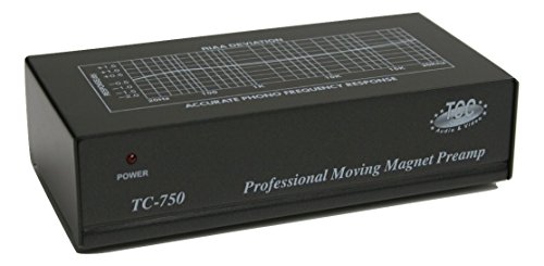 image for Technolink TC-750 Audiophile RIAA Phono Preamp, 85dB S/N, BLACK or SIL