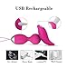 Vibrator Remote Control, Fovel Clitoris Vibrator Egg G-Spot 10 Vibration Patterns Adult Sex Toys Vagina Clitoris Vibrating Mini Vibes Stimulator for Women Couple Play Rechargeable