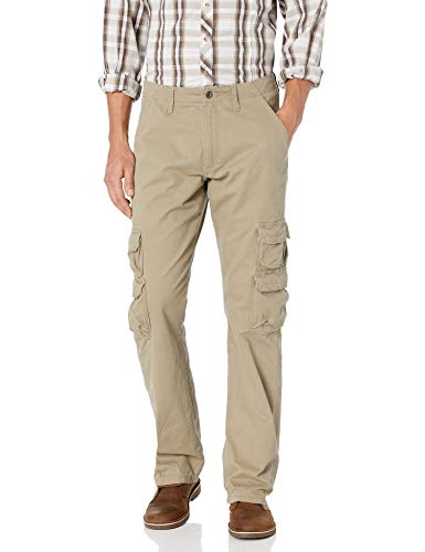straight leg cargo trousers