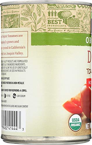 365 by Whole Foods Market, Organic Diced Tomatoes No Salt Added, 14.5 Ounce