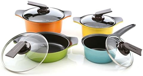 Roichen Premium Overflow Provention Natural Ceramic Pot Set of 4 - 8P