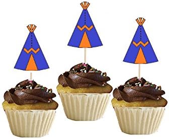 TEEPEE CUPCAKE TOPPERS picks