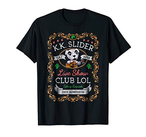 Animal Crossing KK Slider Live Show Poster Graphic T-Shirt